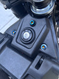 Yozma In10 Key Ignition Cover Titanium Bolts
